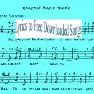Lyrics for Downloaded Songs