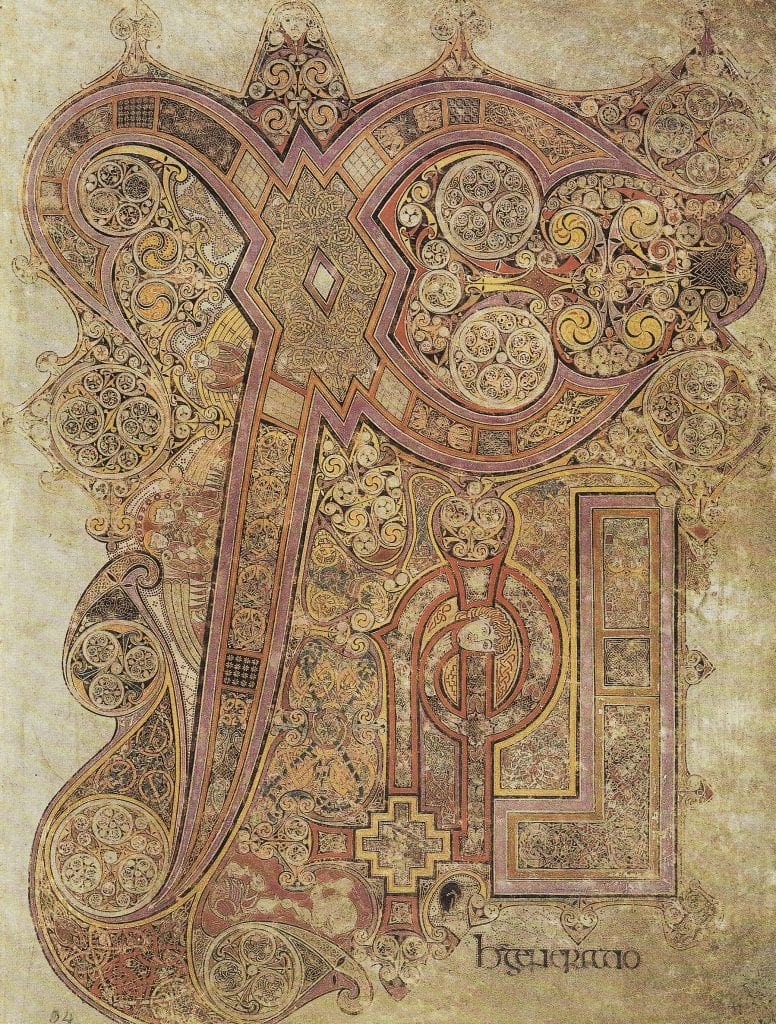 Chi-Rho Page (Book of Kells)
